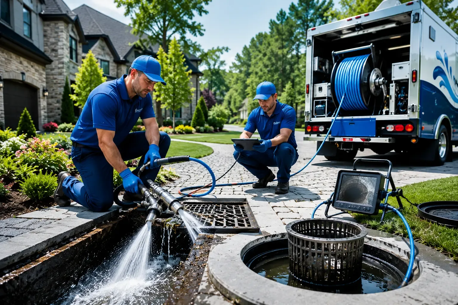 Local outdoor drain cleaning professionals in Colgate, WI