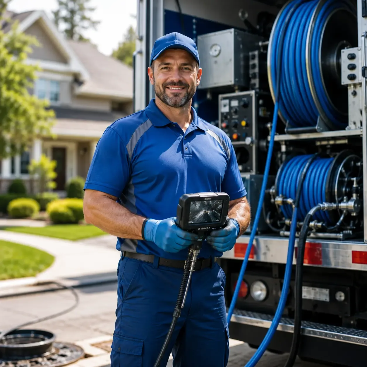 Local outdoor drain cleaning specialists in Colgate, WI